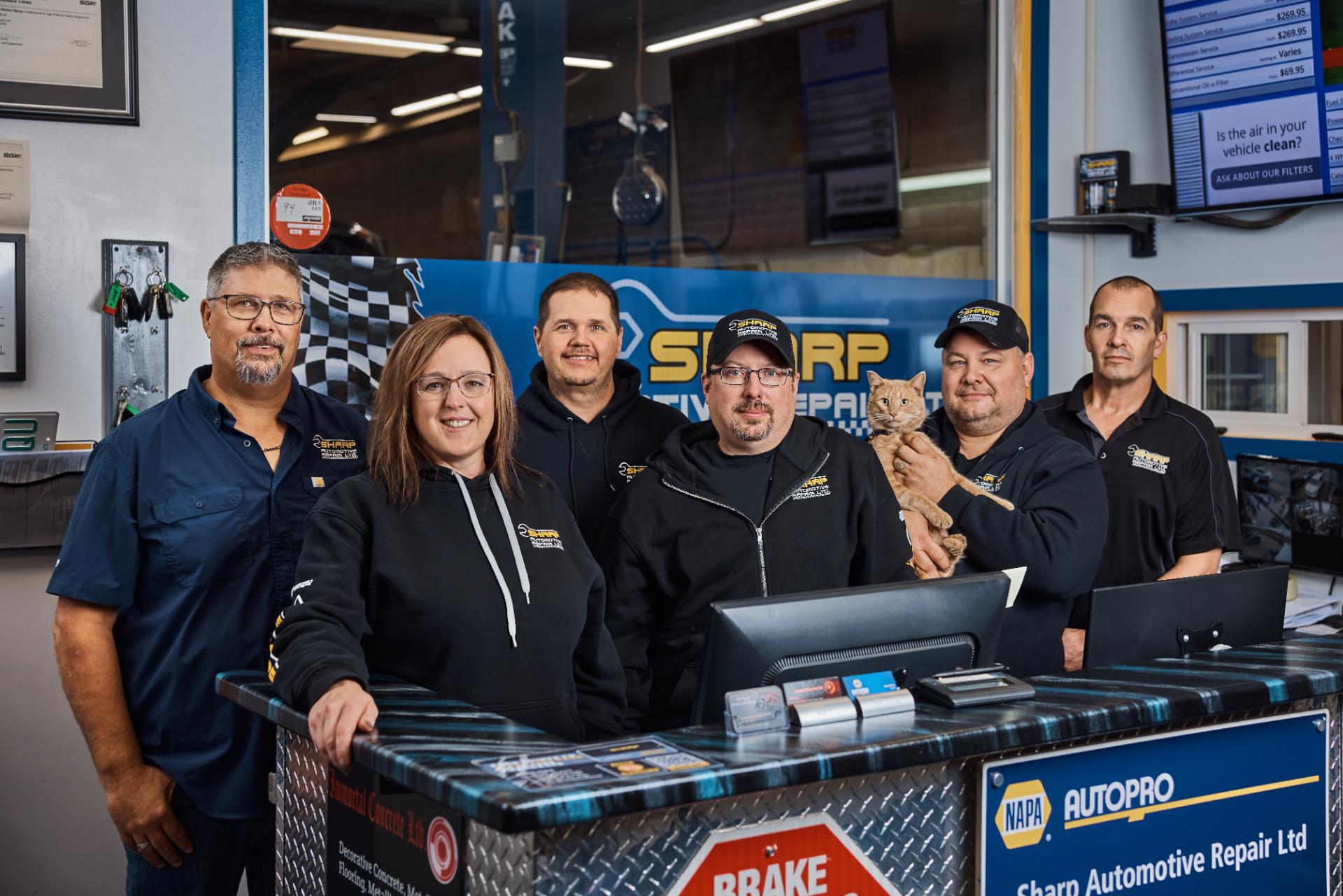 About Us | Sharp Automotive Repair Ltd